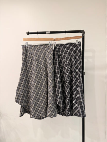 BLAIR Plaid maxi skirt