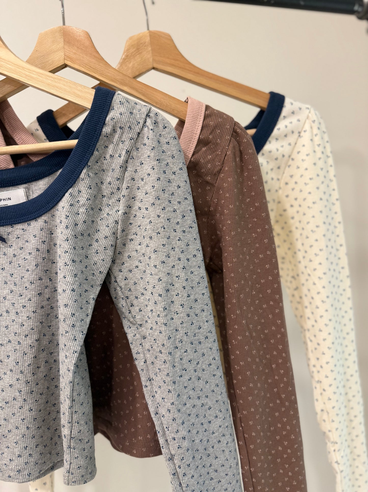 JOYCE Long sleeve slim tee