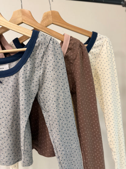 JOYCE Long sleeve slim tee