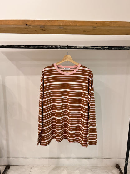 TEO Stripe long tee