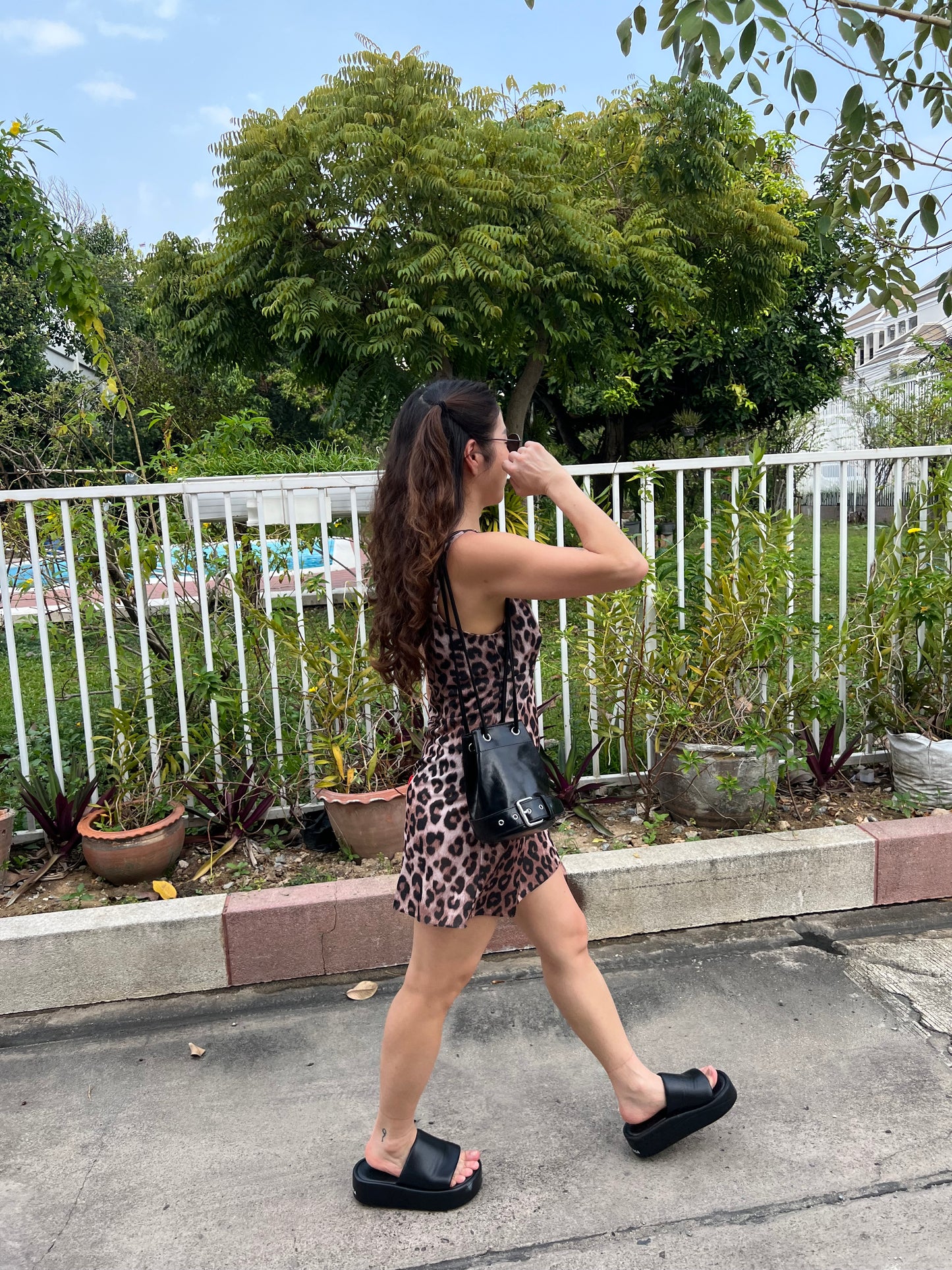 POST Cheetah print dress