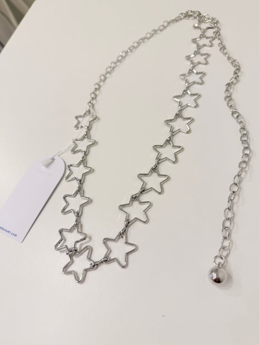 MARNIE Star chain belt