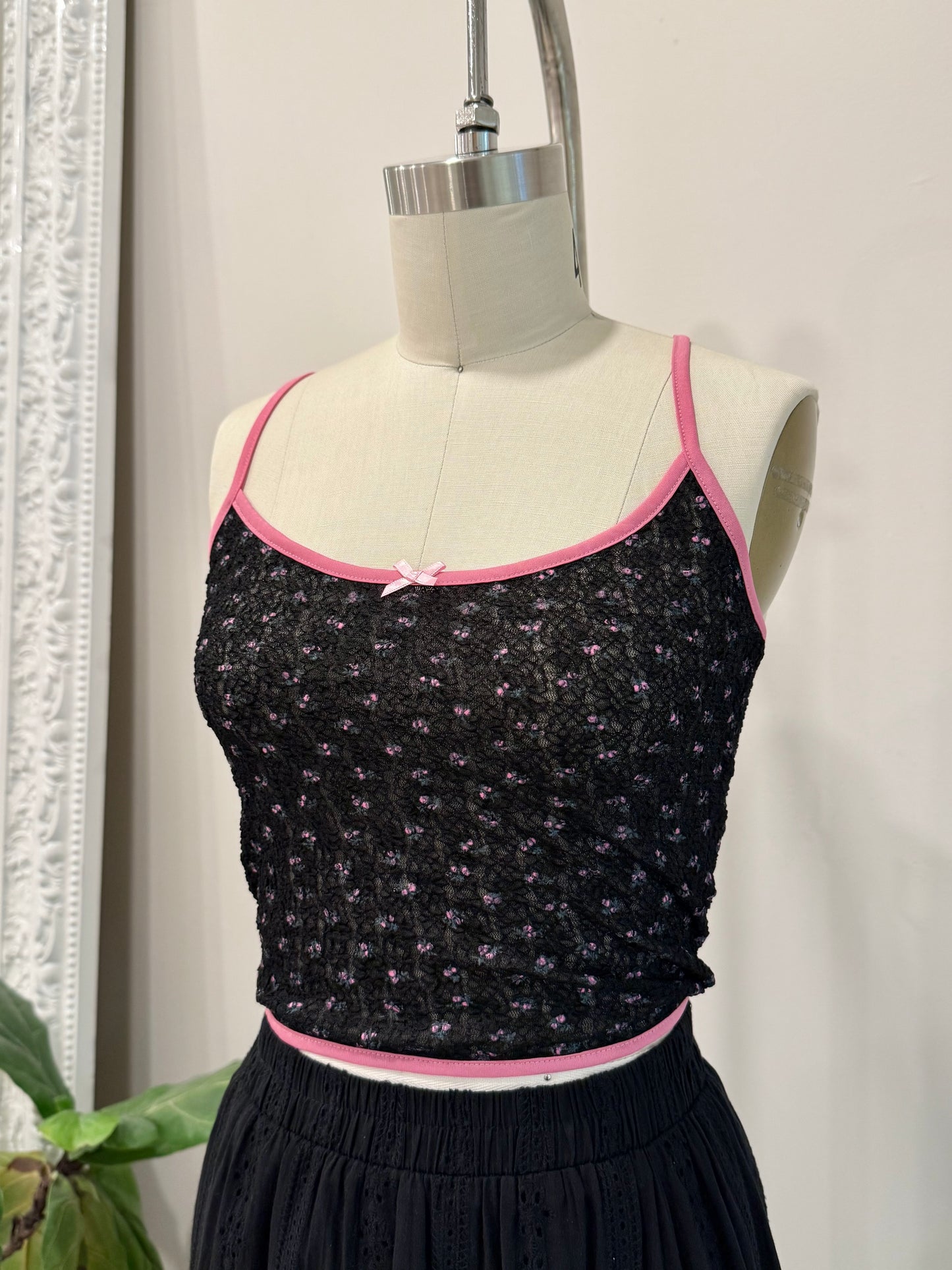 FREYA Floral print lace top