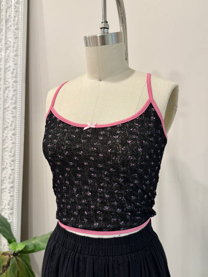 FREYA Floral print lace top