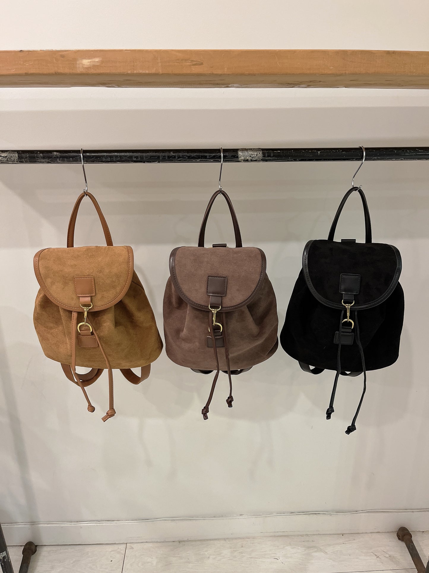 SIRA Suede backpack