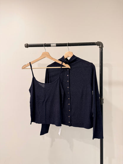 MUTE Soft cardigan set