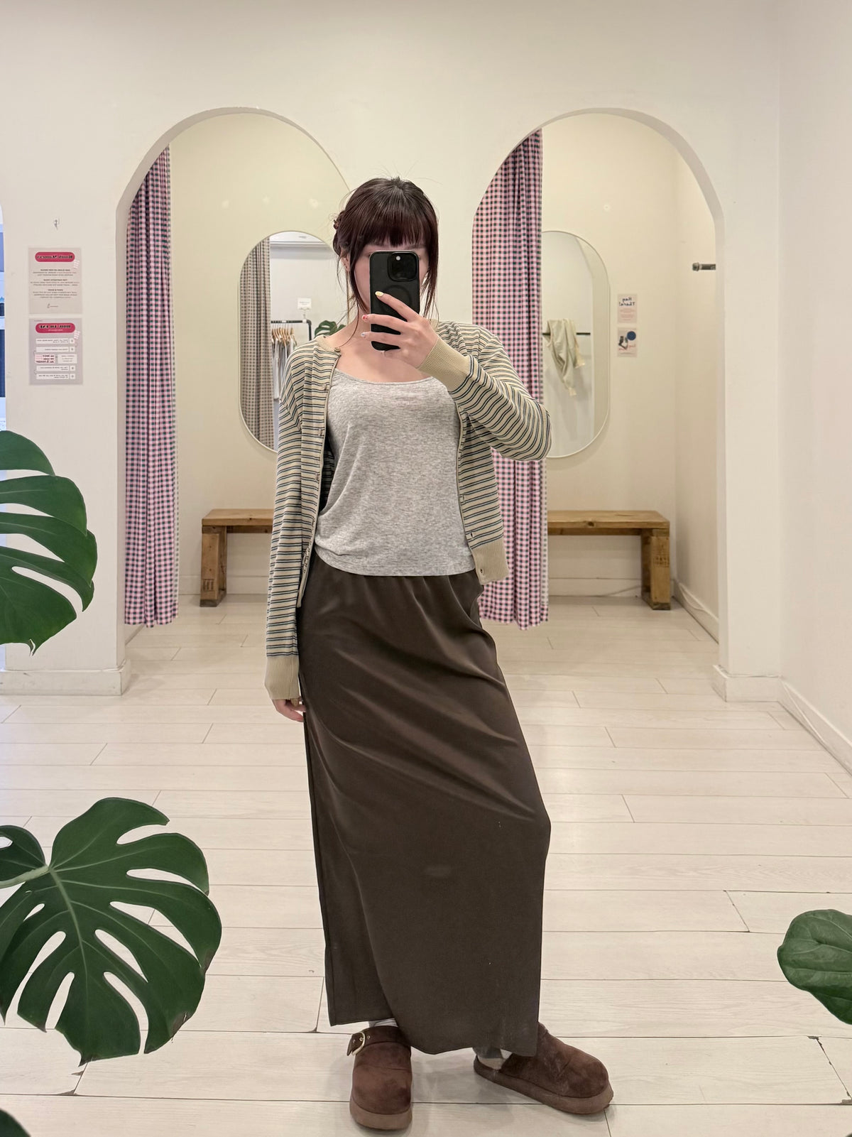 HANA Stripe cardigan