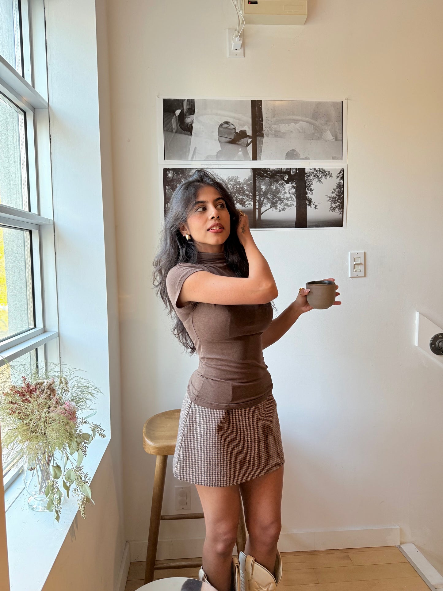 UNION Basic turtleneck top