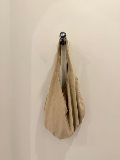 MYDA Suede tote bag