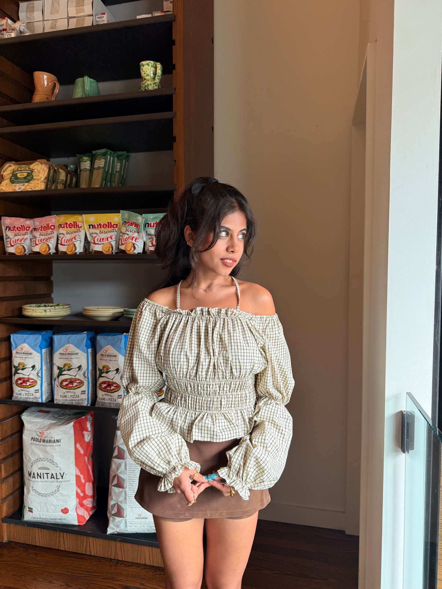 REASON Off shoulder blouse