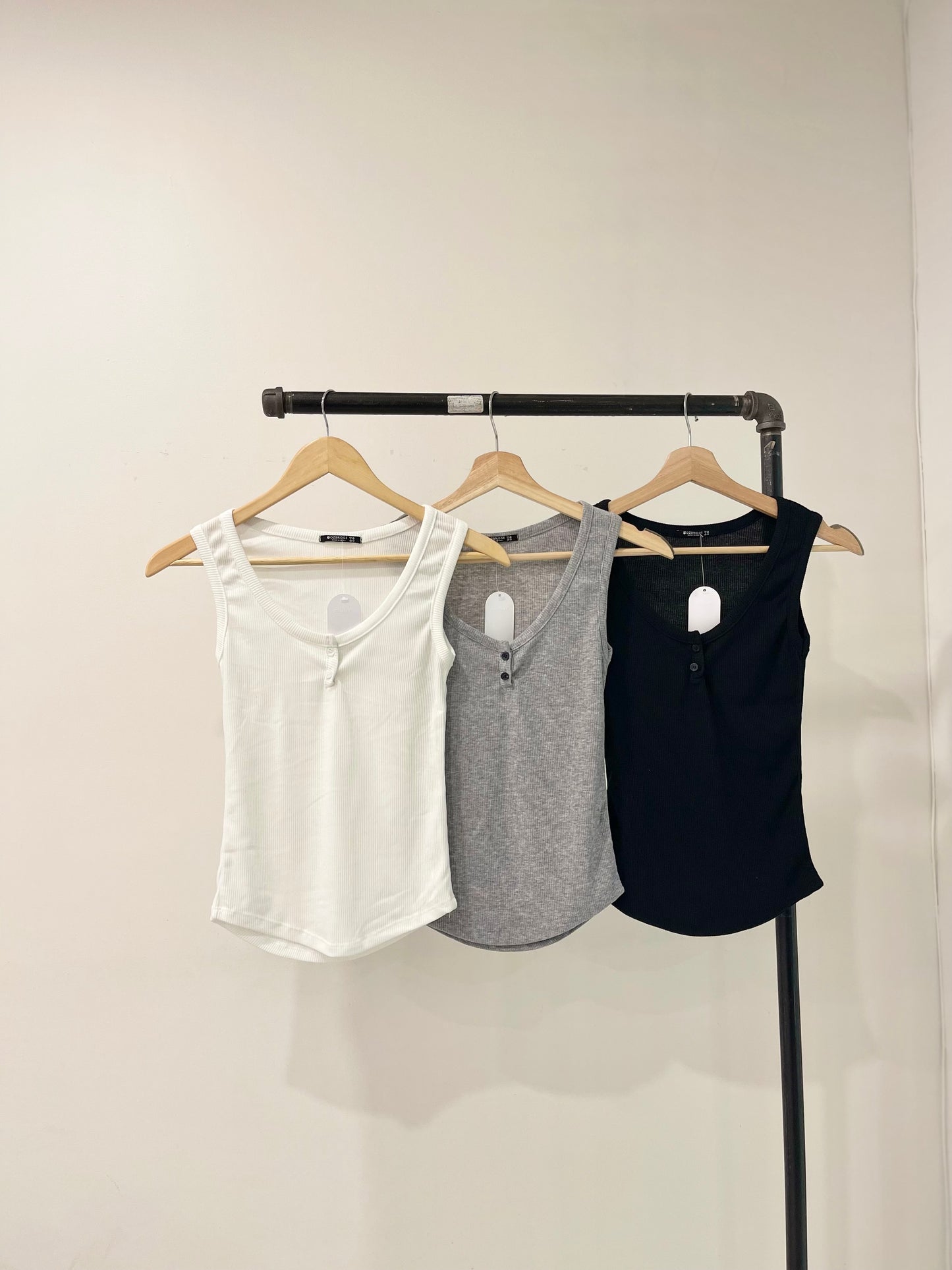 ESME Ribbed henley tank