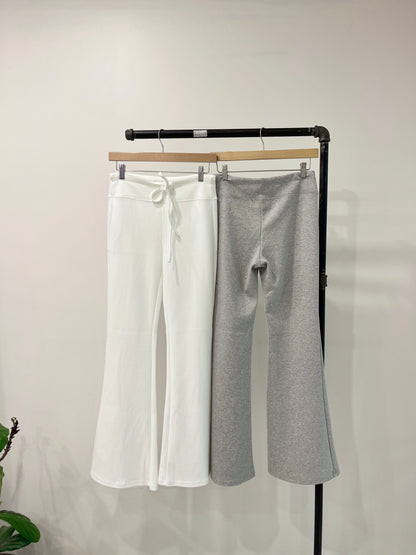 PHOEBE Low-rise bootcut lounge pants
