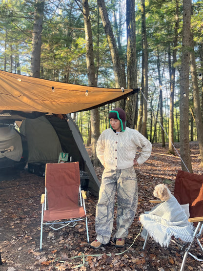 BREATH Earflap beanie