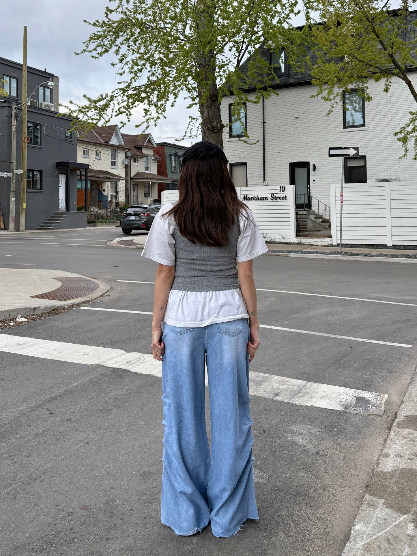 HARLEY Wide-leg jeans