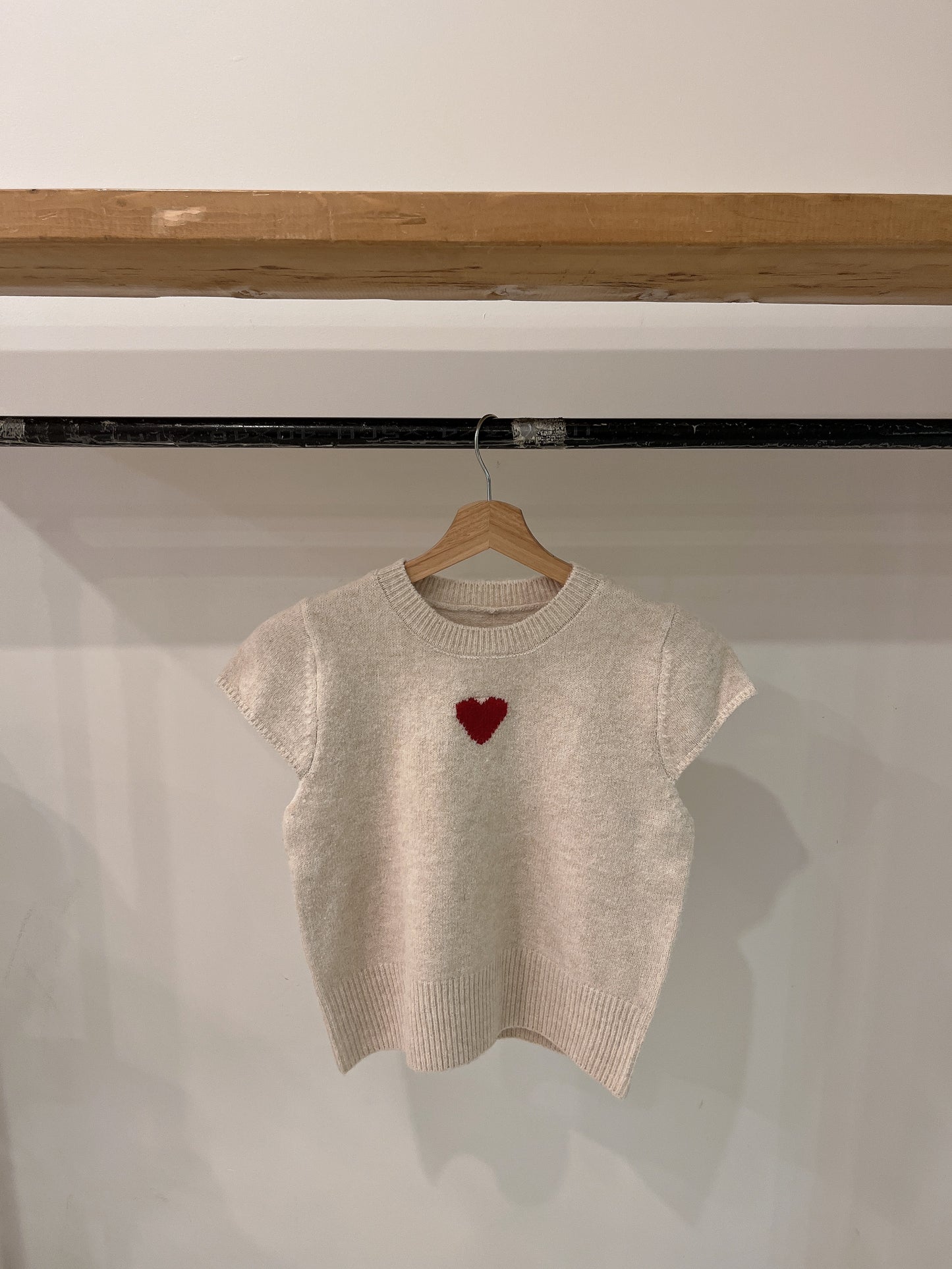 SARANG Heart knit top