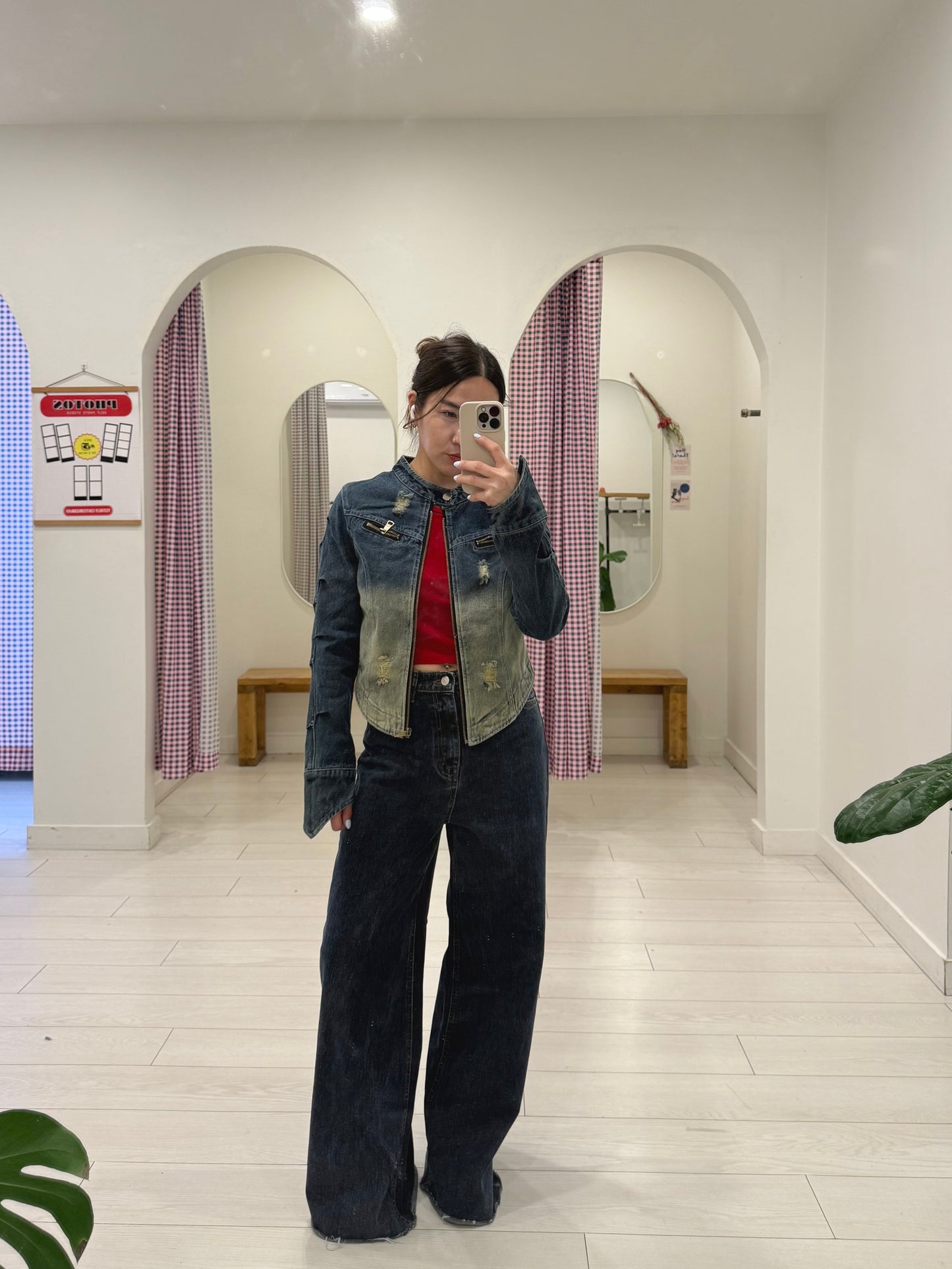 MESS Slim denim jacket