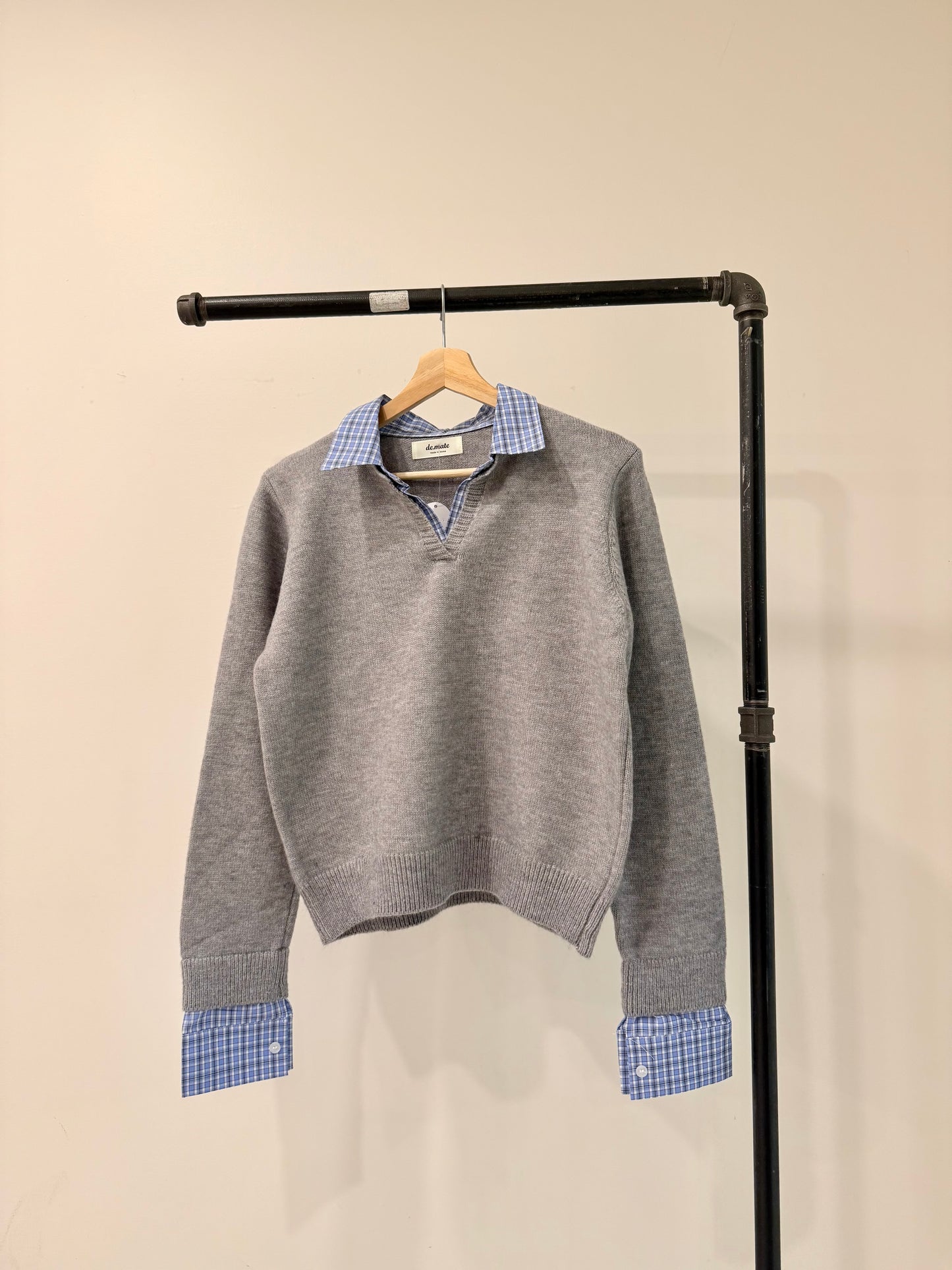 RIAN  Faux layered knit