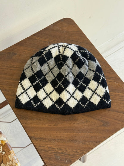 RATE Argyle beanie