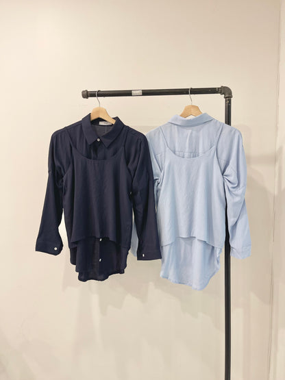 THEA Cami-and-shirt set
