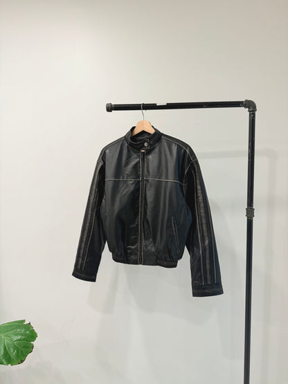 DAM Leather bomber jacket