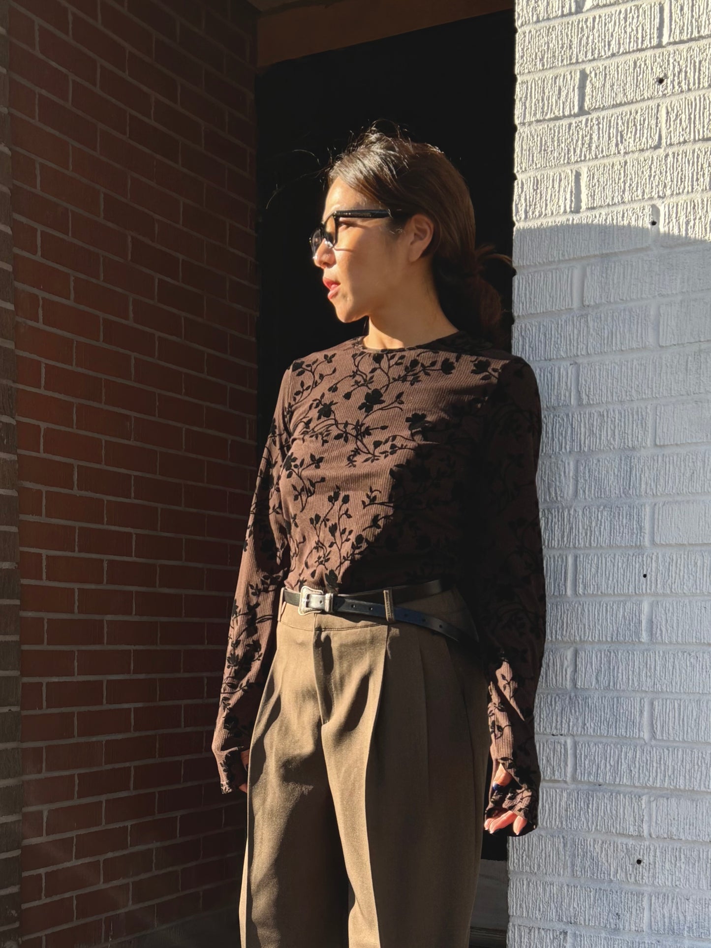 WAIN Jacquard long sleeve