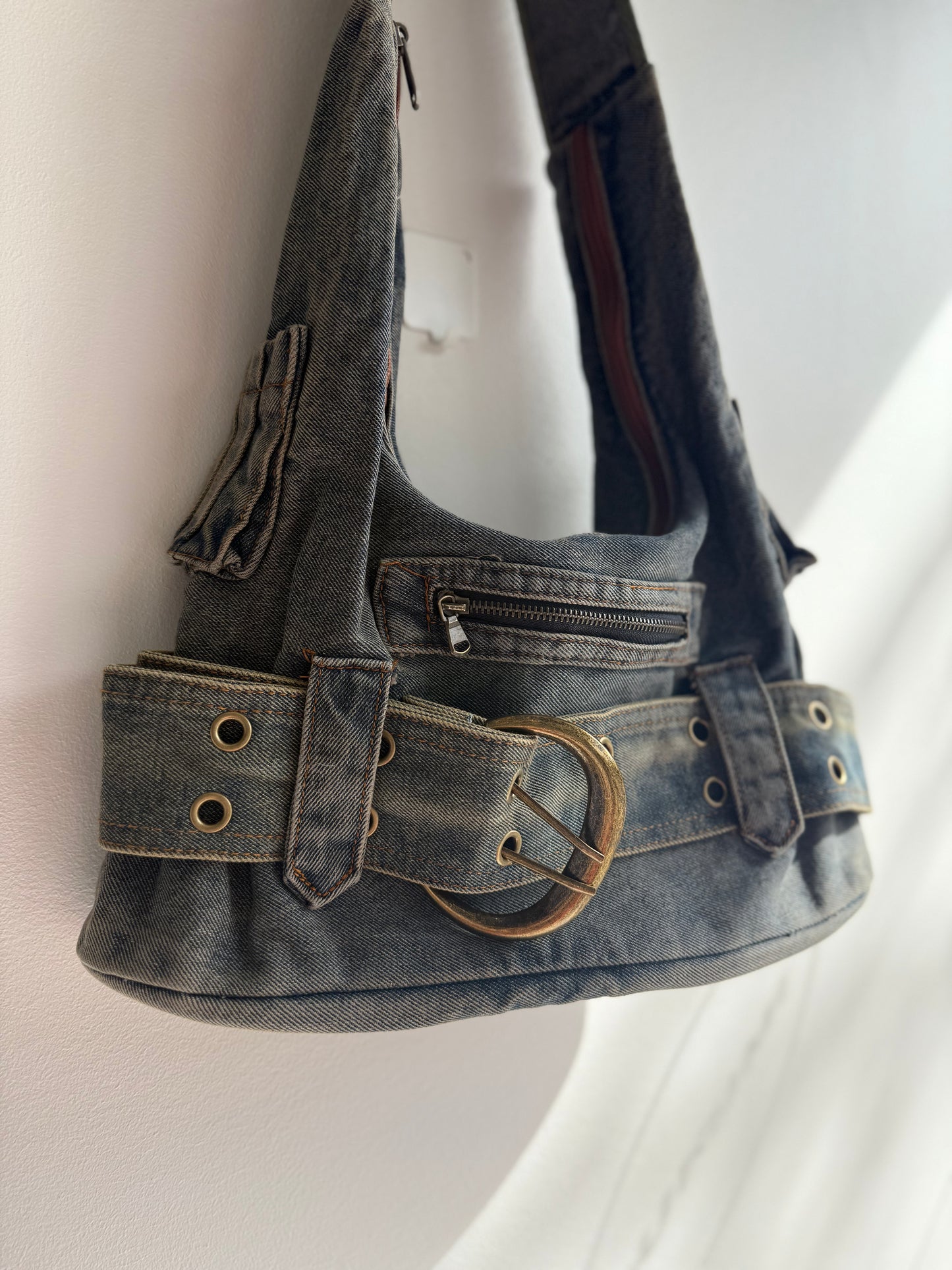 CRUZ Denim shoulder bag