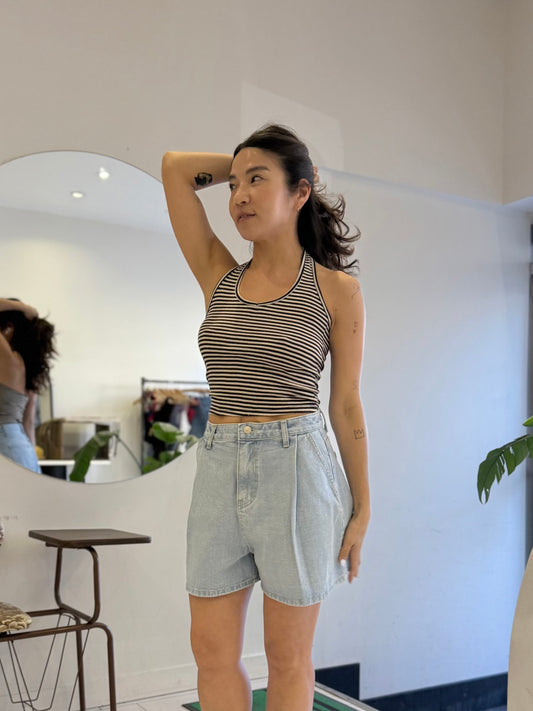 LIFTY Stripe halter top