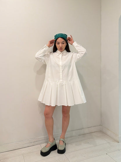 JOSIE Pleated shirtdress
