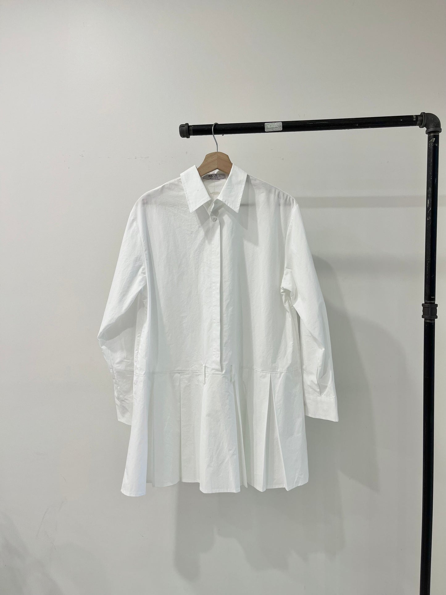 JOSIE Pleated shirtdress