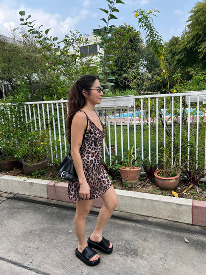 POST Cheetah print dress