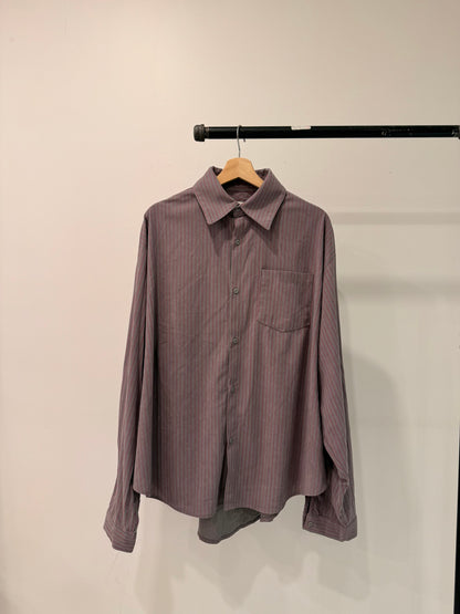 CHASE Stripe corduroy shirt