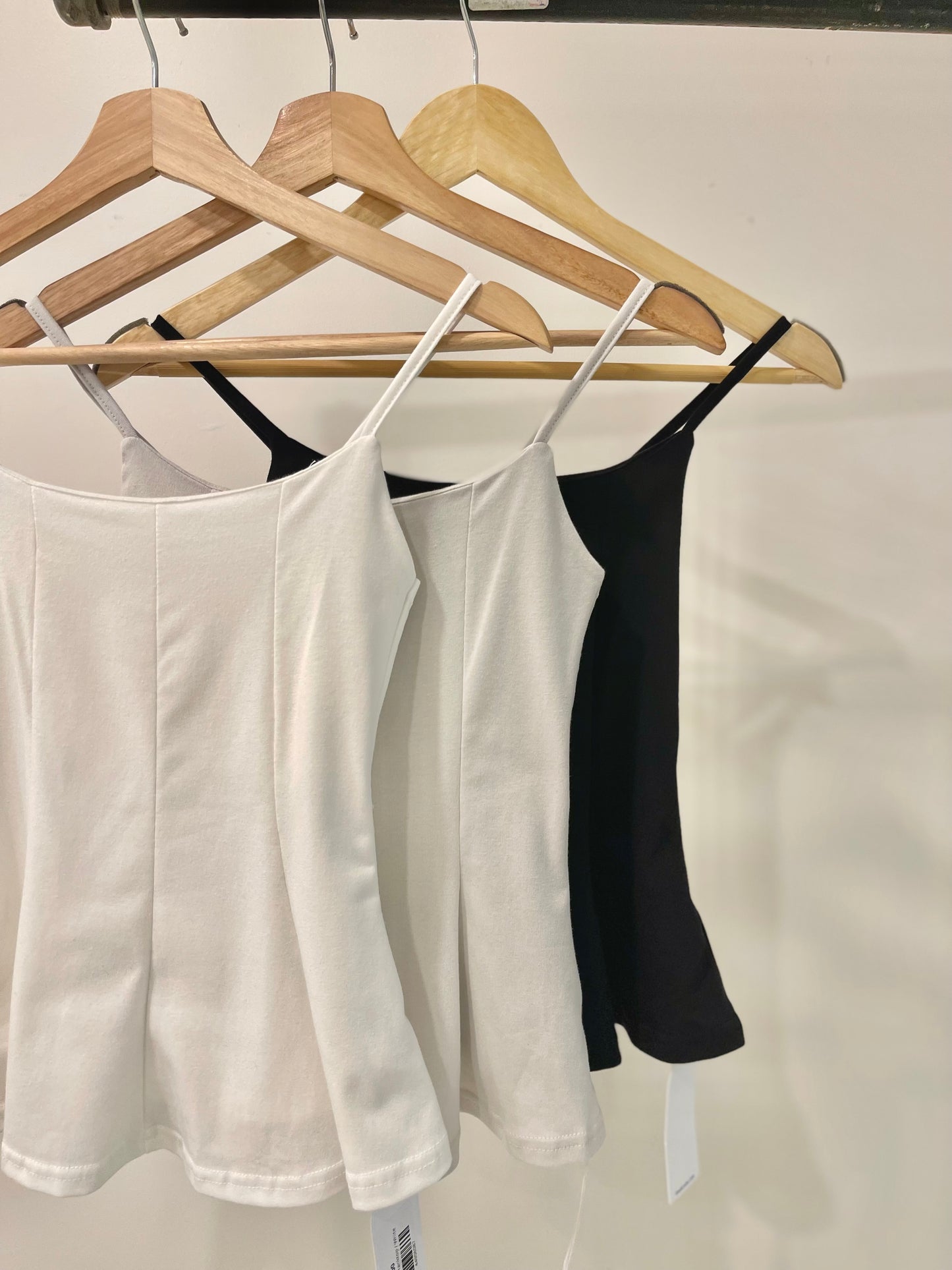 SHANE Peplum tanktop