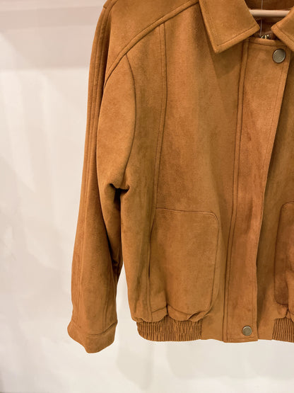 PAYO Suede bomber jacket