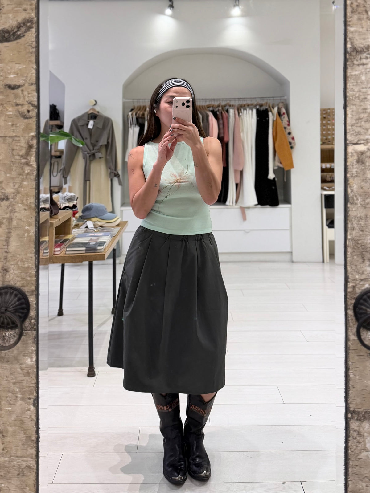PIPER Pleated skirt