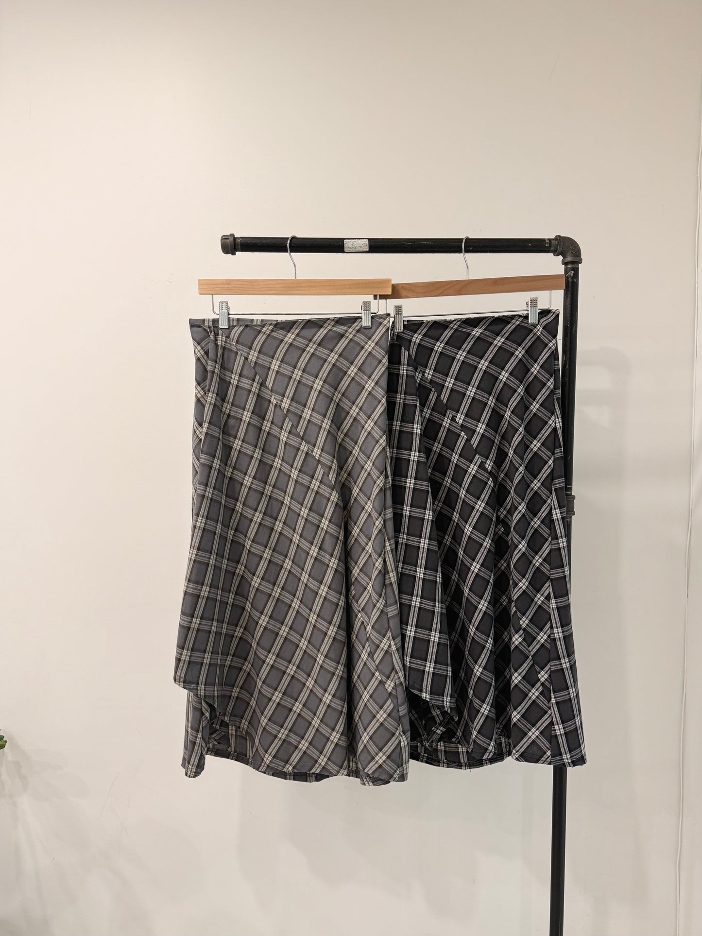 BLAIR Plaid maxi skirt