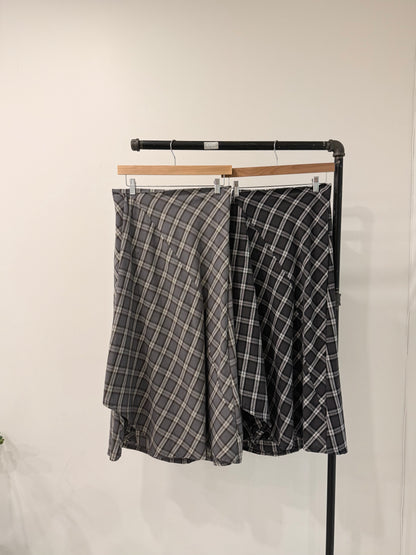 BLAIR Plaid maxi skirt