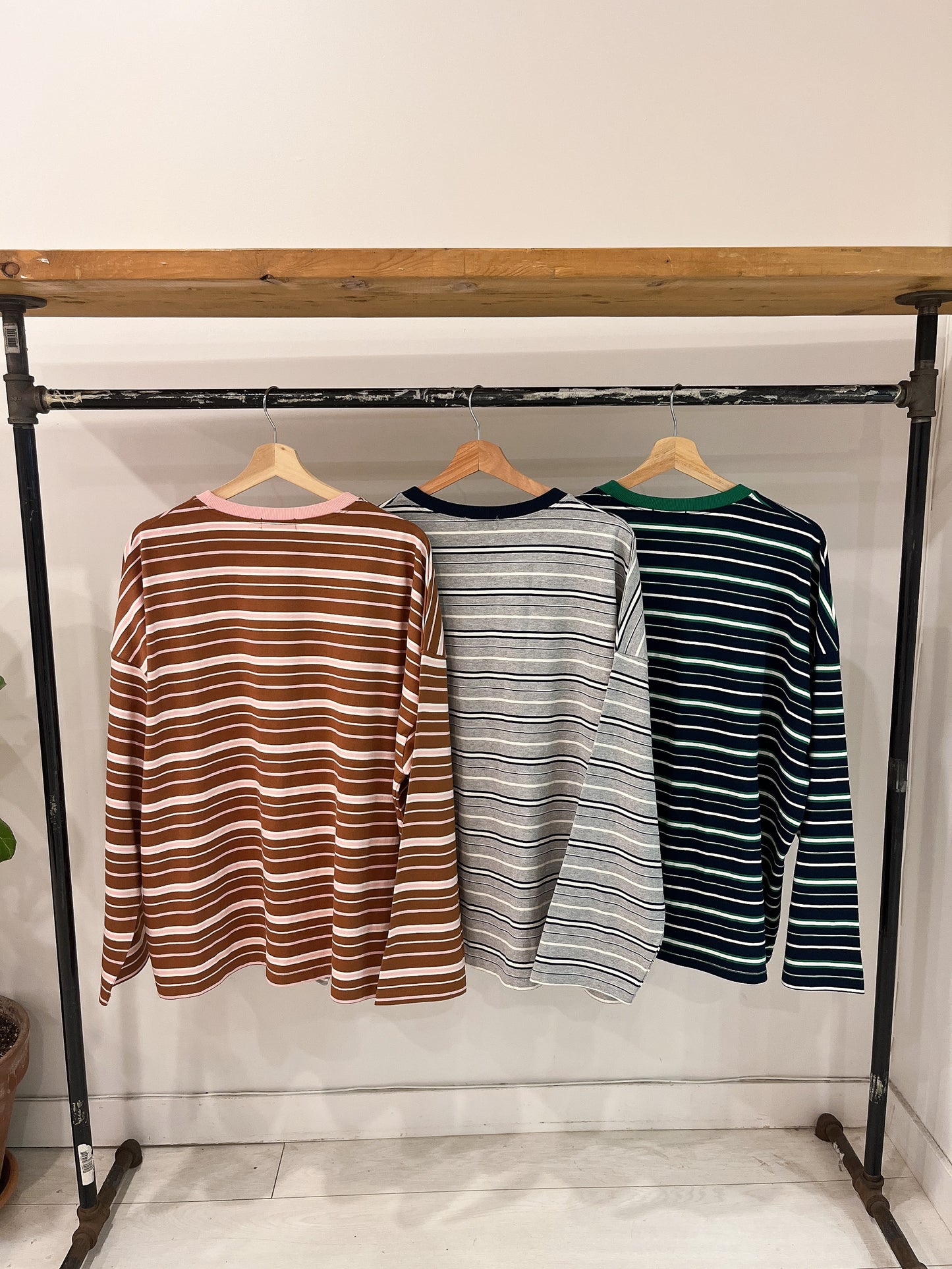 TEO Stripe long tee