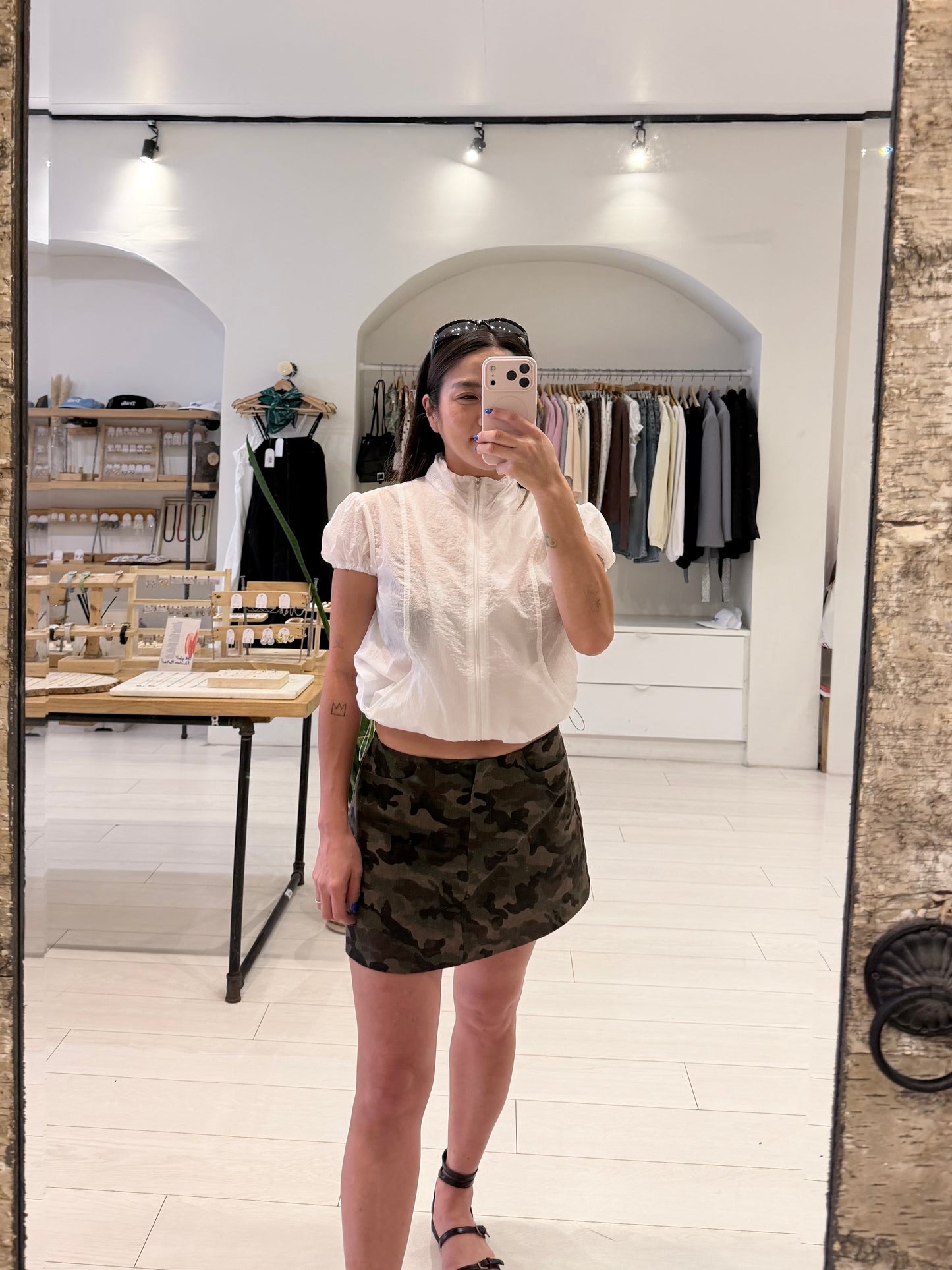INGRID Cropped windbreaker