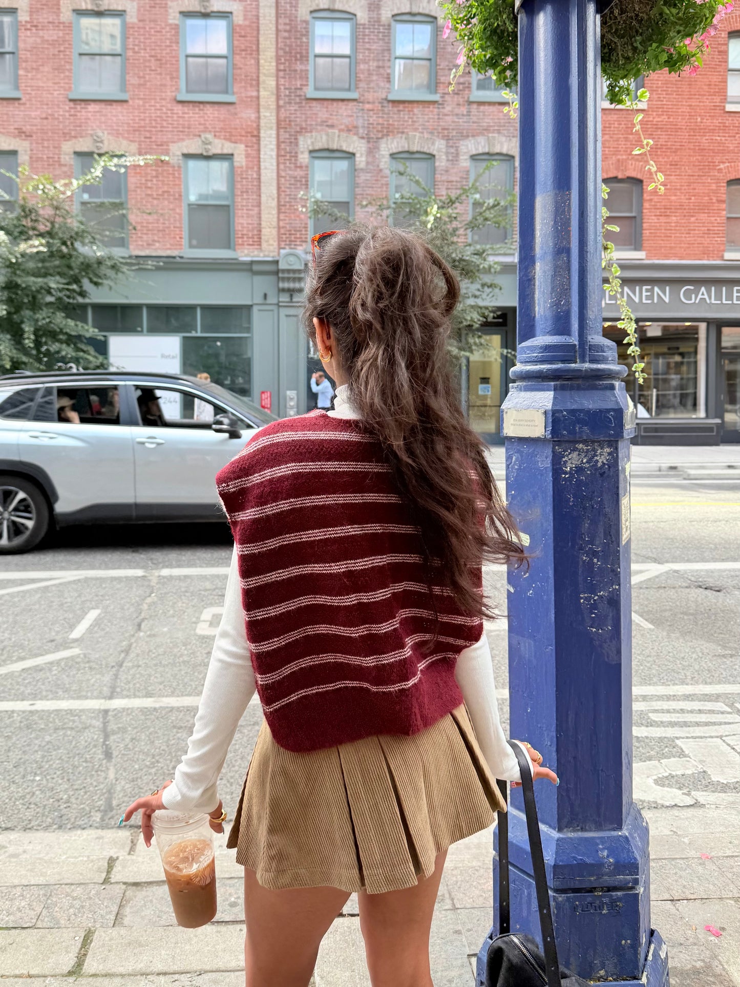 THIS Faux cardigan scarf