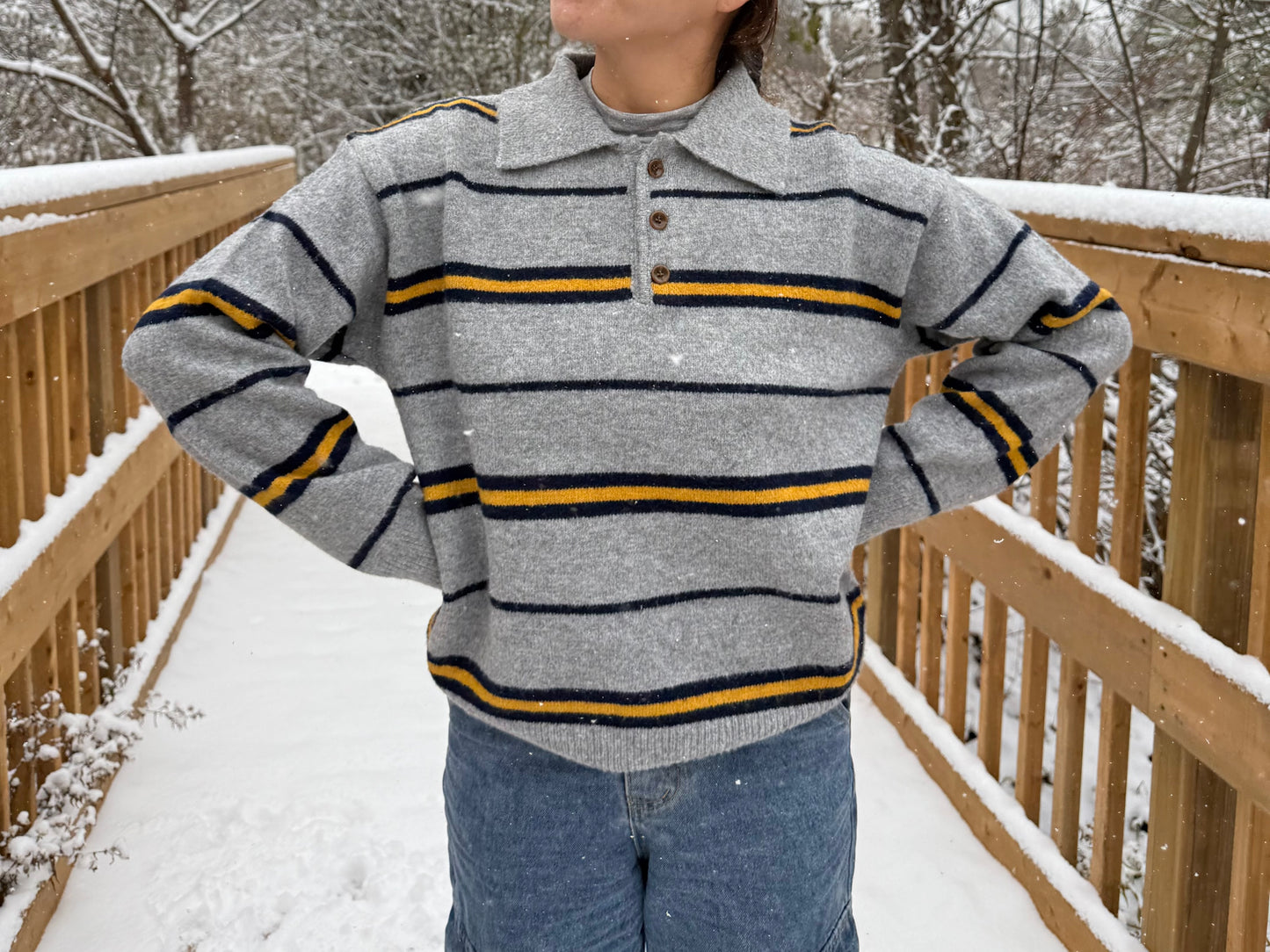 NEAT Striped sweater