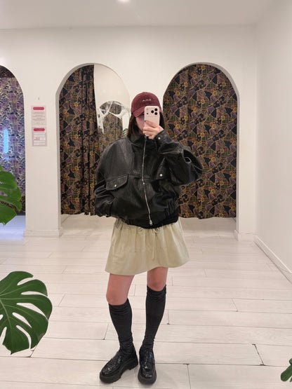 DREW Vegan leather jacket