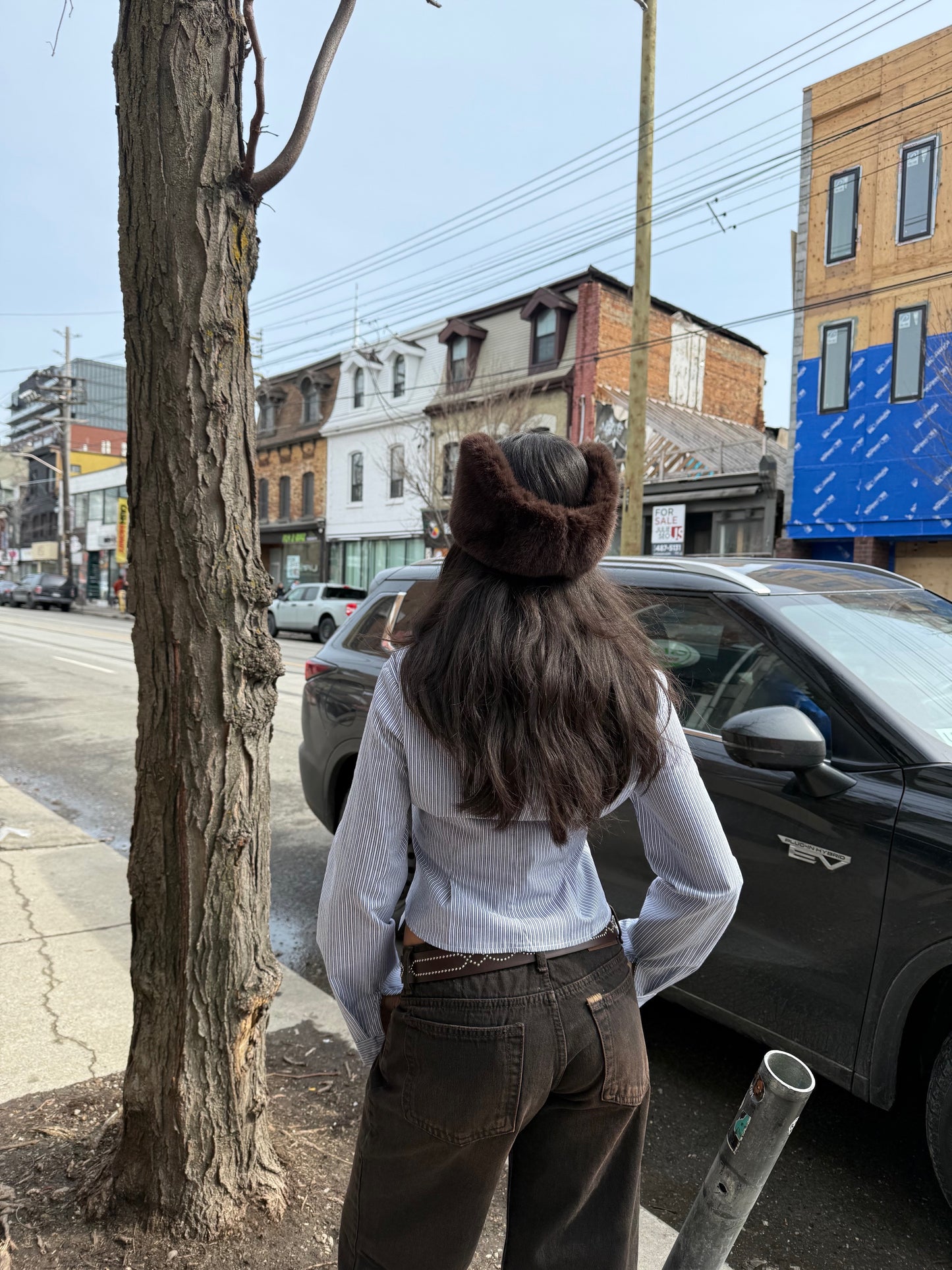 LINE Cinched shirt