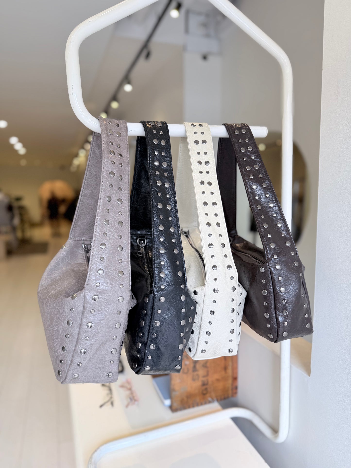BEATRIX Studded shoulder bag