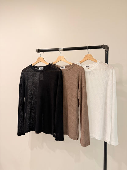 ABEL Light weight knit top