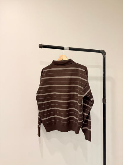 DRAMA Stripe knit top