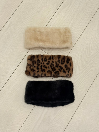 HUMMING Fur headband