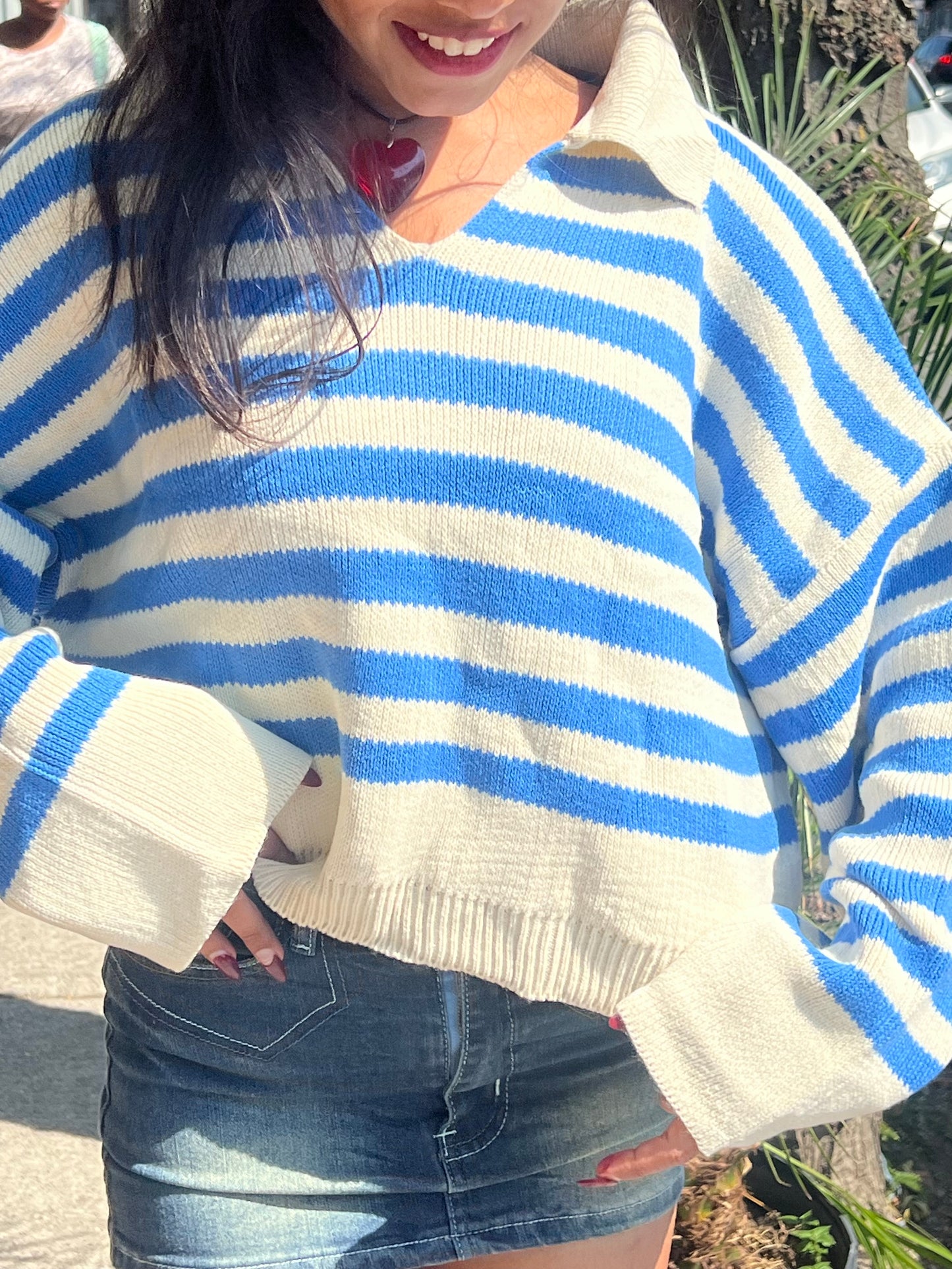 GITTY Stripe sweater