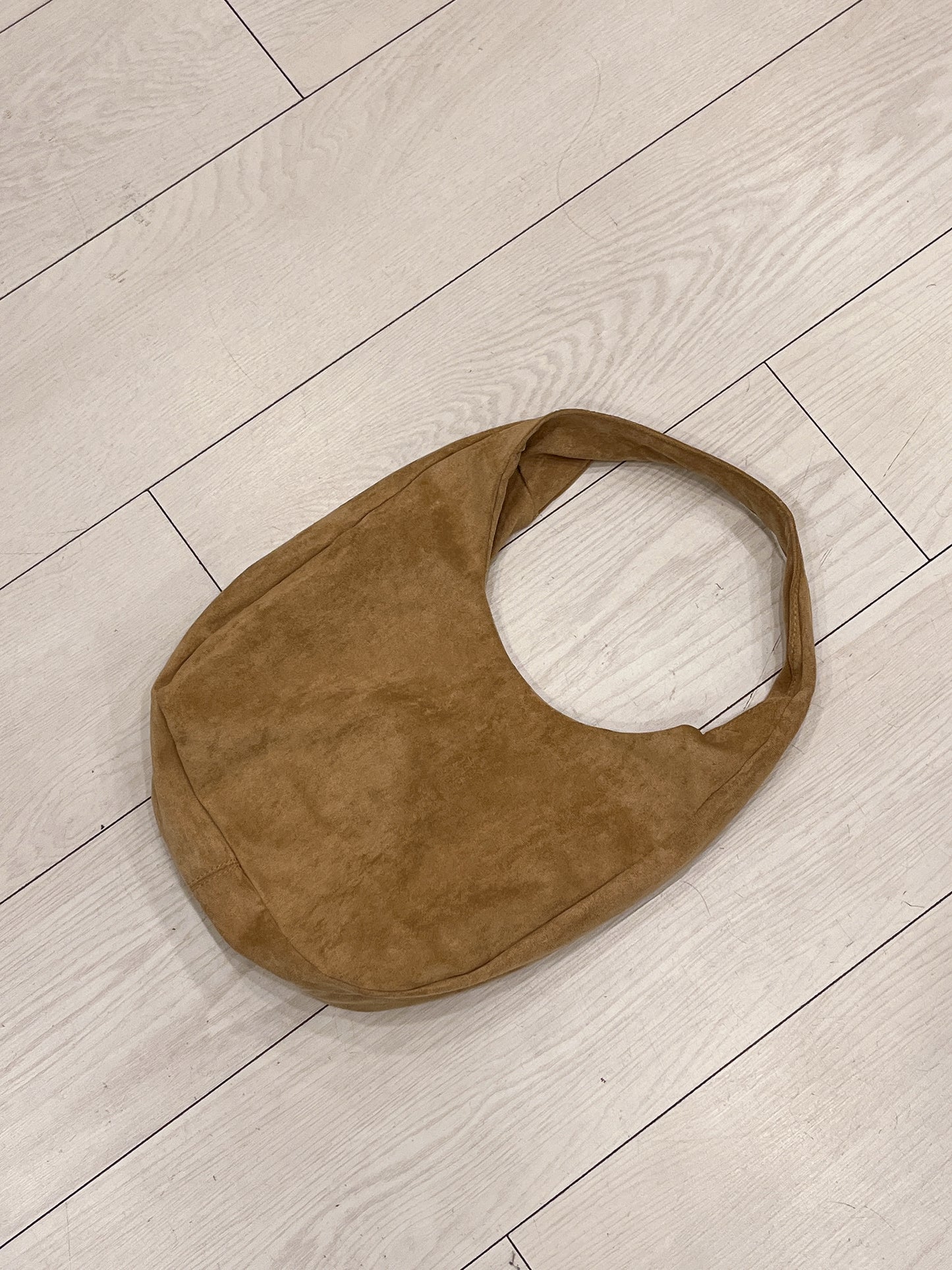 BORIS Suede shoulder bag