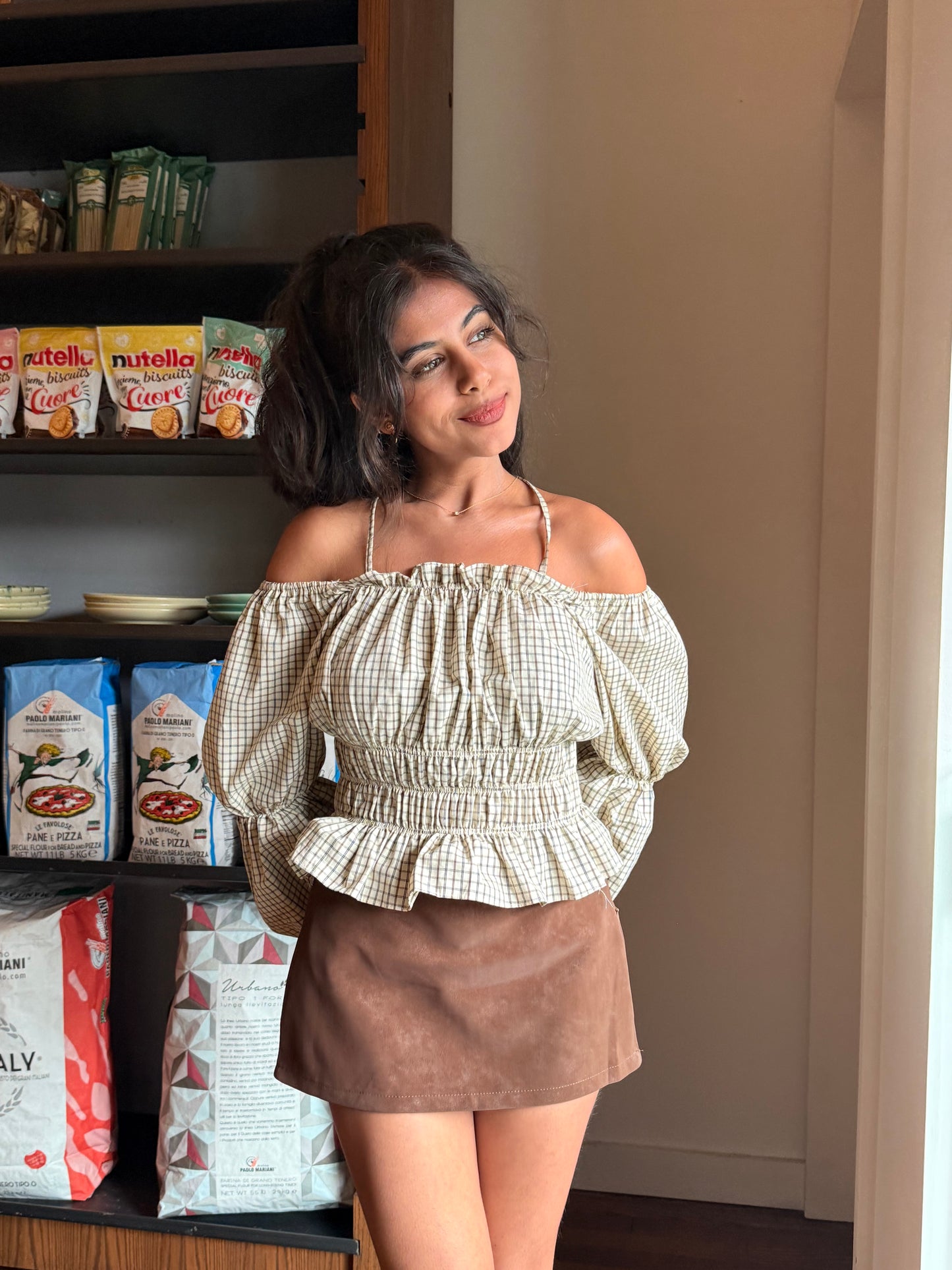 REASON Off shoulder blouse