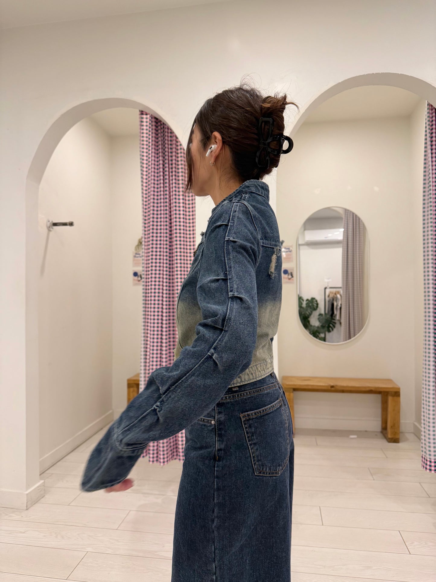 MESS Slim denim jacket